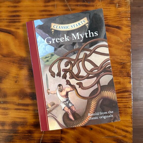 Classic Starts Greek Myths Paperback Book - Picture 1 of 8